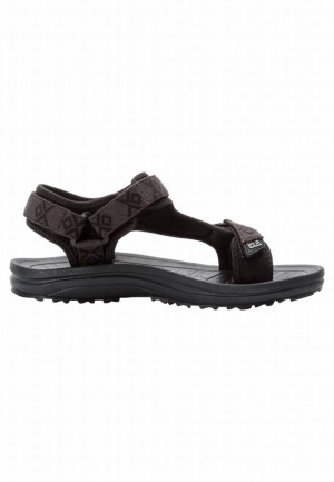 Black Jack Wolfskin Wave Breaker Women Sandals | 81565453